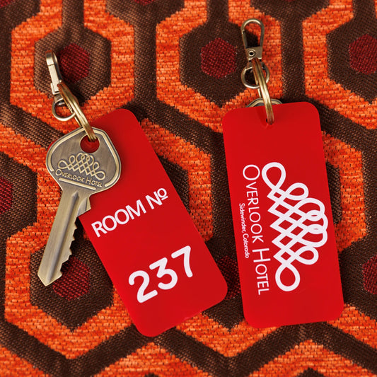 Overlook Hotel “The Shining” Room 237 Key Tag & Luggage Charm Large