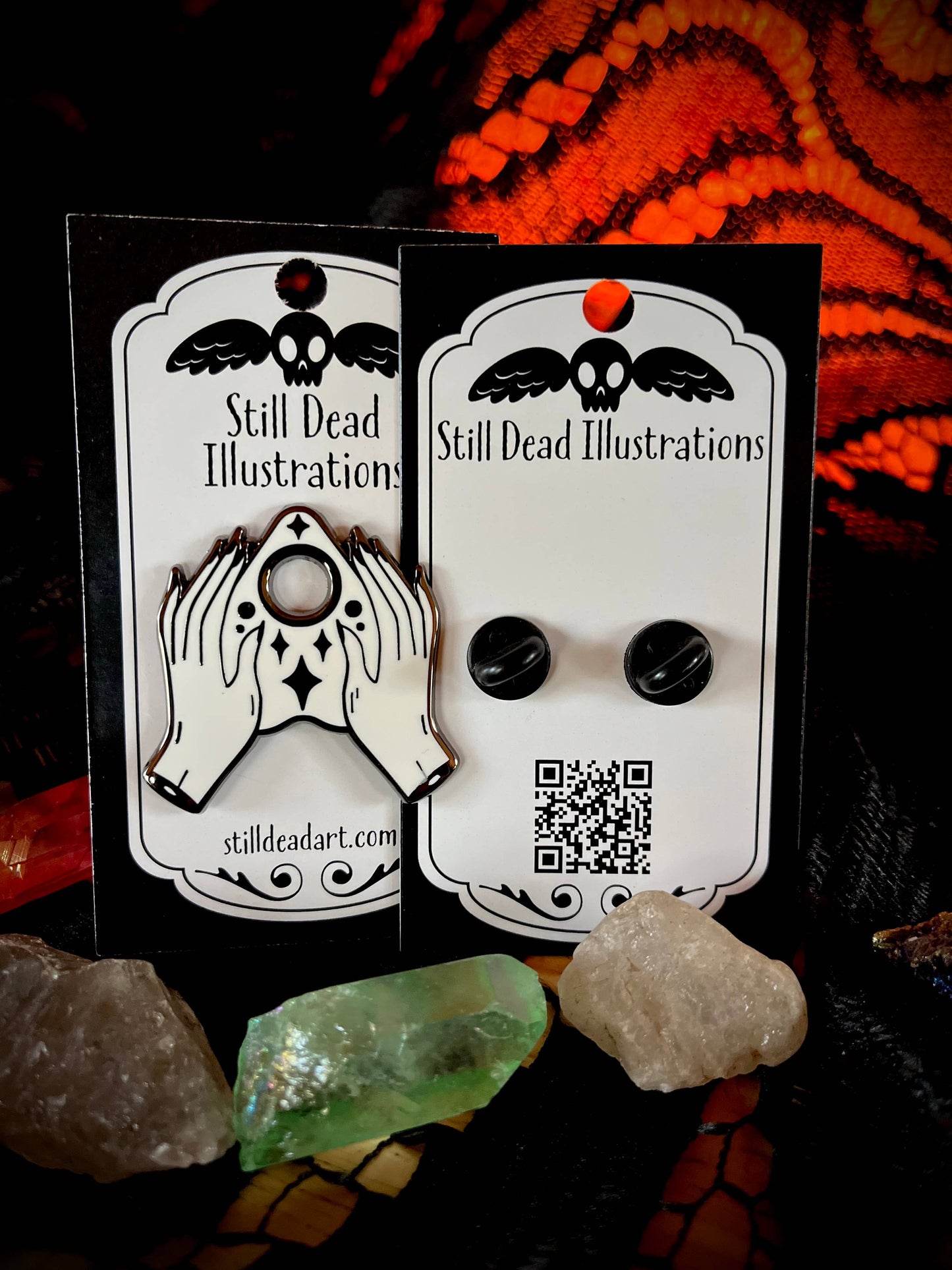 The Summoning Enamel Pin by Still Dead Art