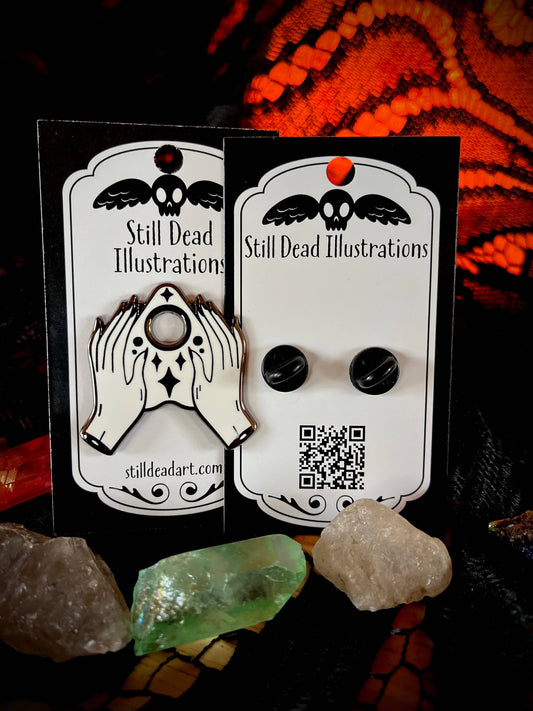 The Summoning Enamel Pin by Still Dead Art