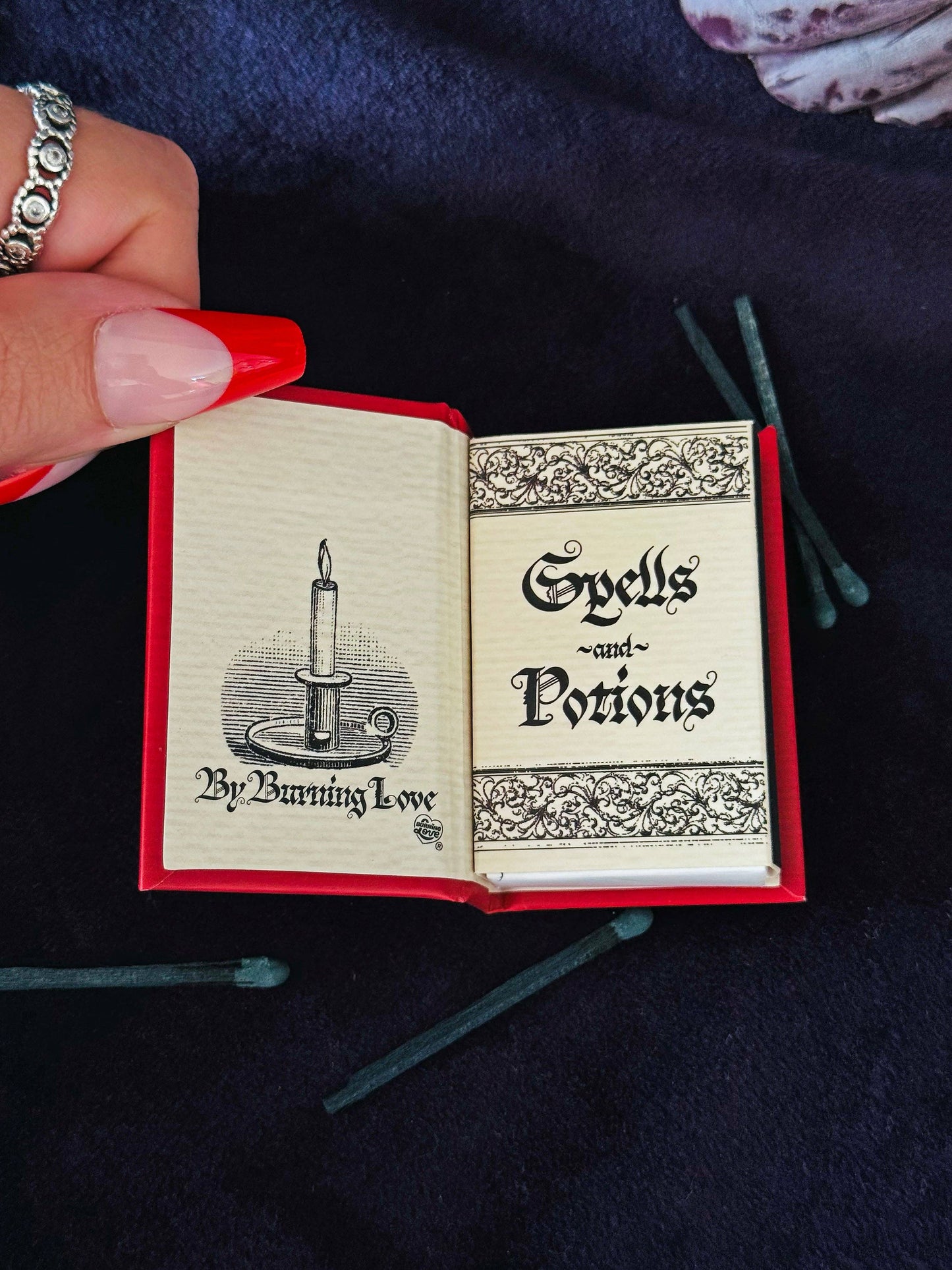 Book of Spells Safety Matches