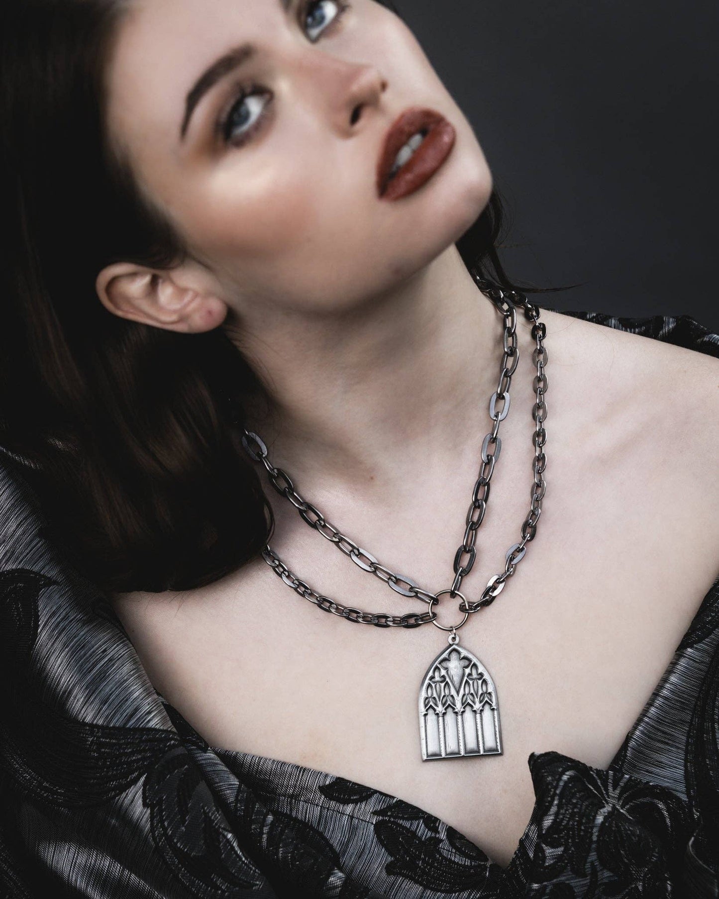 Dark Sacrament Cathedral Necklace