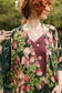 The Daydreamer Goddess Duster Kimono w/ Roses & Rabbits
