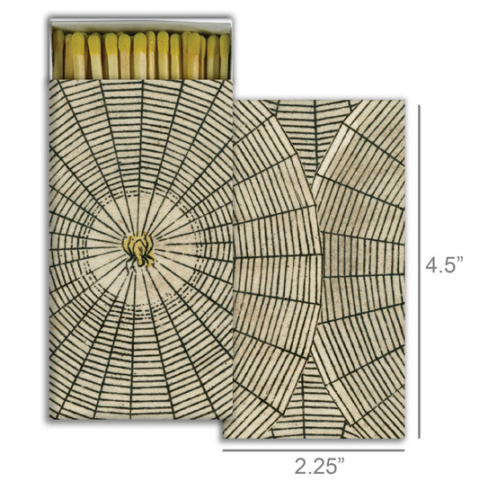 Spider in Web Safety Matches