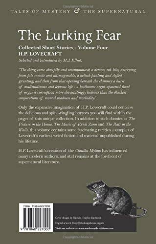 The Lurking Fear: Short Stories Vol 4 | Wordsworth Book
