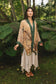 Fable Matinée Duster Kimono w/ Deer and Moon