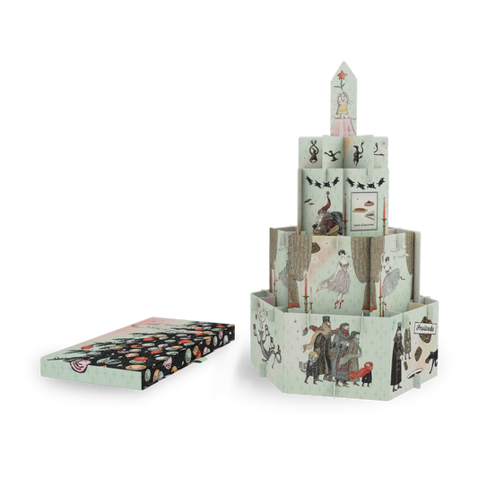 Edward Gorey's Eclectic Christmas Decor