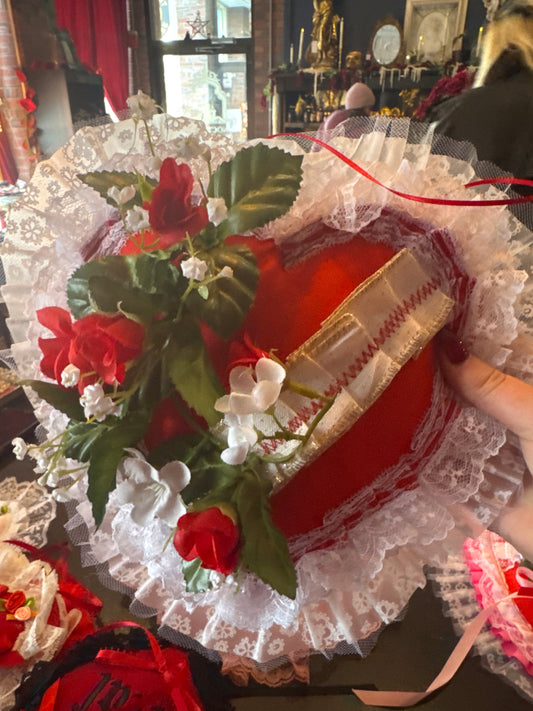 Rose Wall Heart by Dirty Pillows