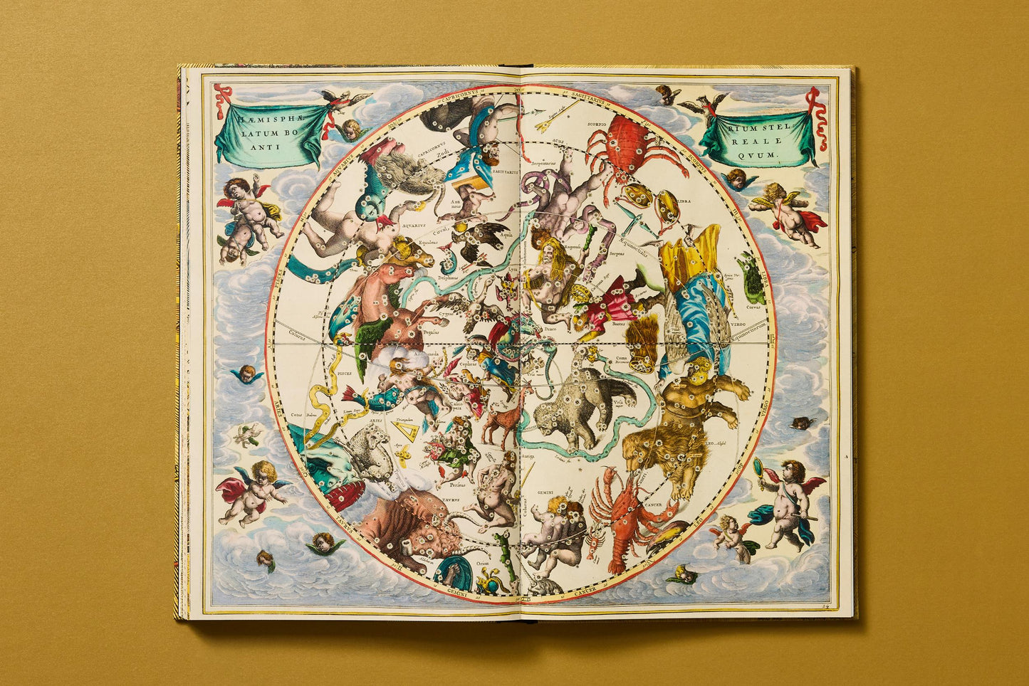 Cellarius Atlas (German, French, English)