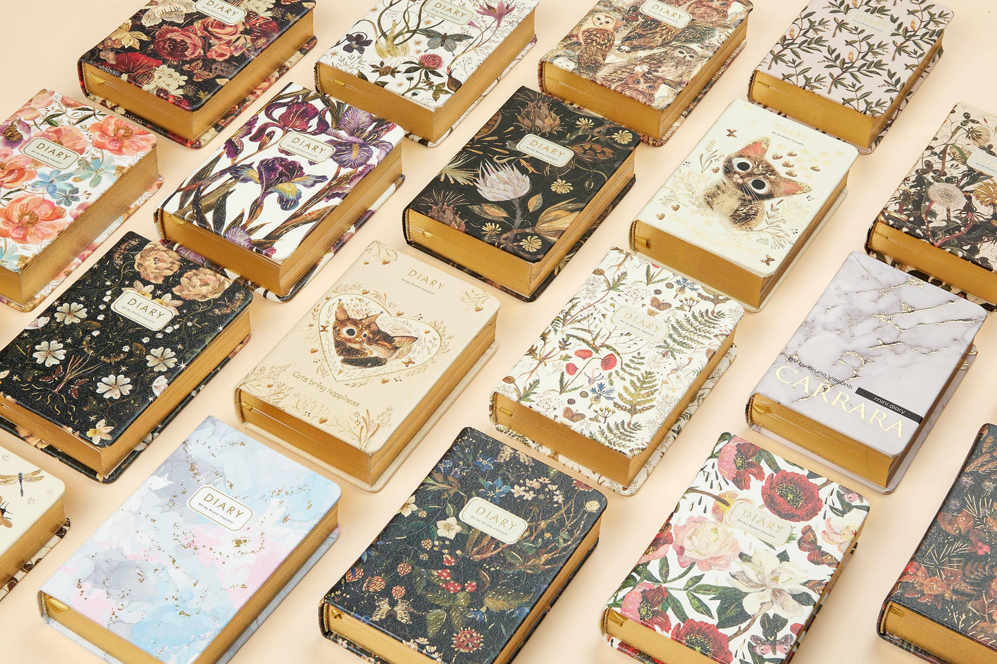 Forest Mushrooms Vegan Leather Pocket Planner