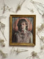 Framed Gothic Self Portrait Dark Surreal Wall Art