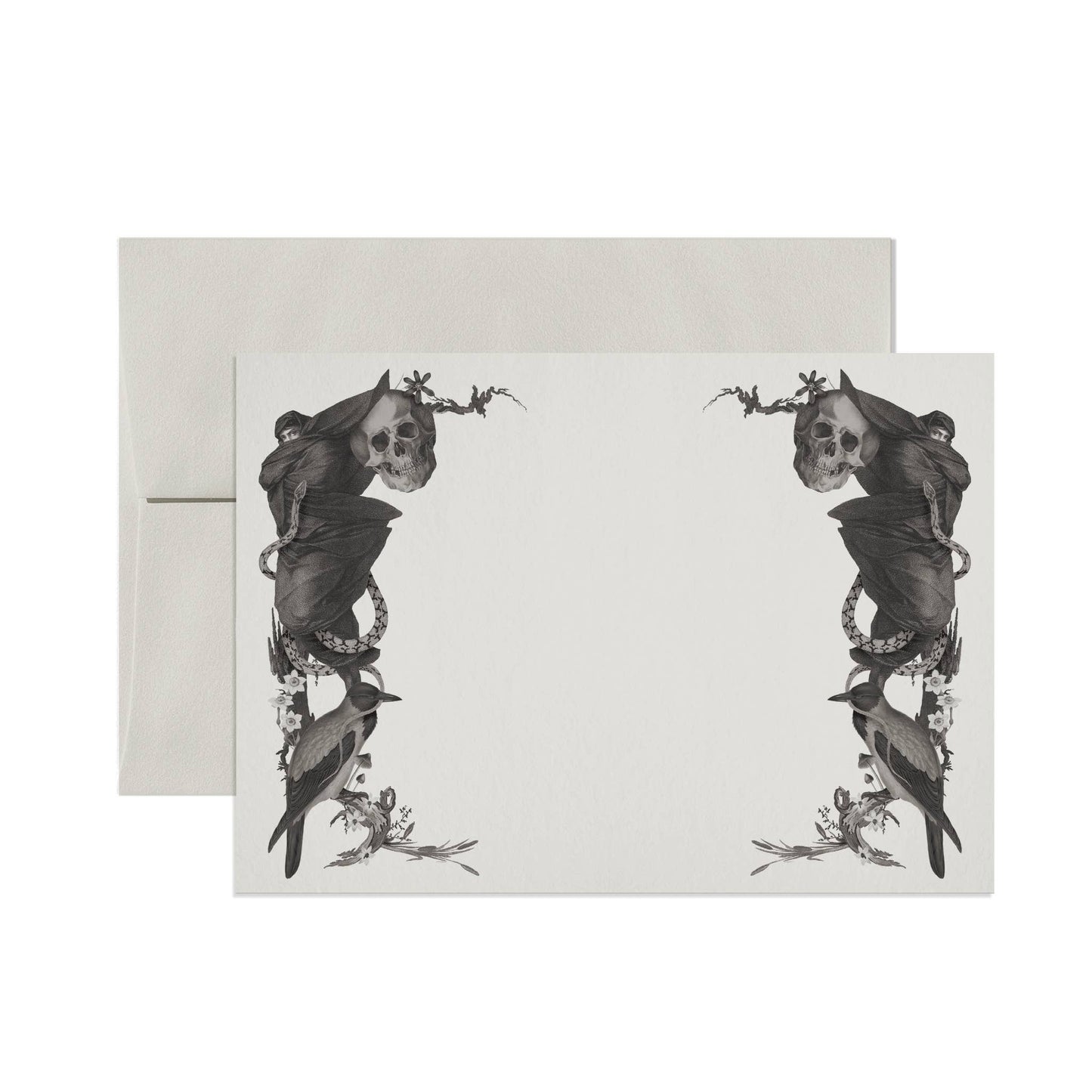 Dark Frame Notecard Set by Open Sea