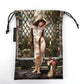 Saint Sebastian Tarot Drawstring Bag by Voglio Bene