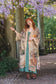 Lovelight Opera Duster Kimono Robe w/woodland deer & swallow
