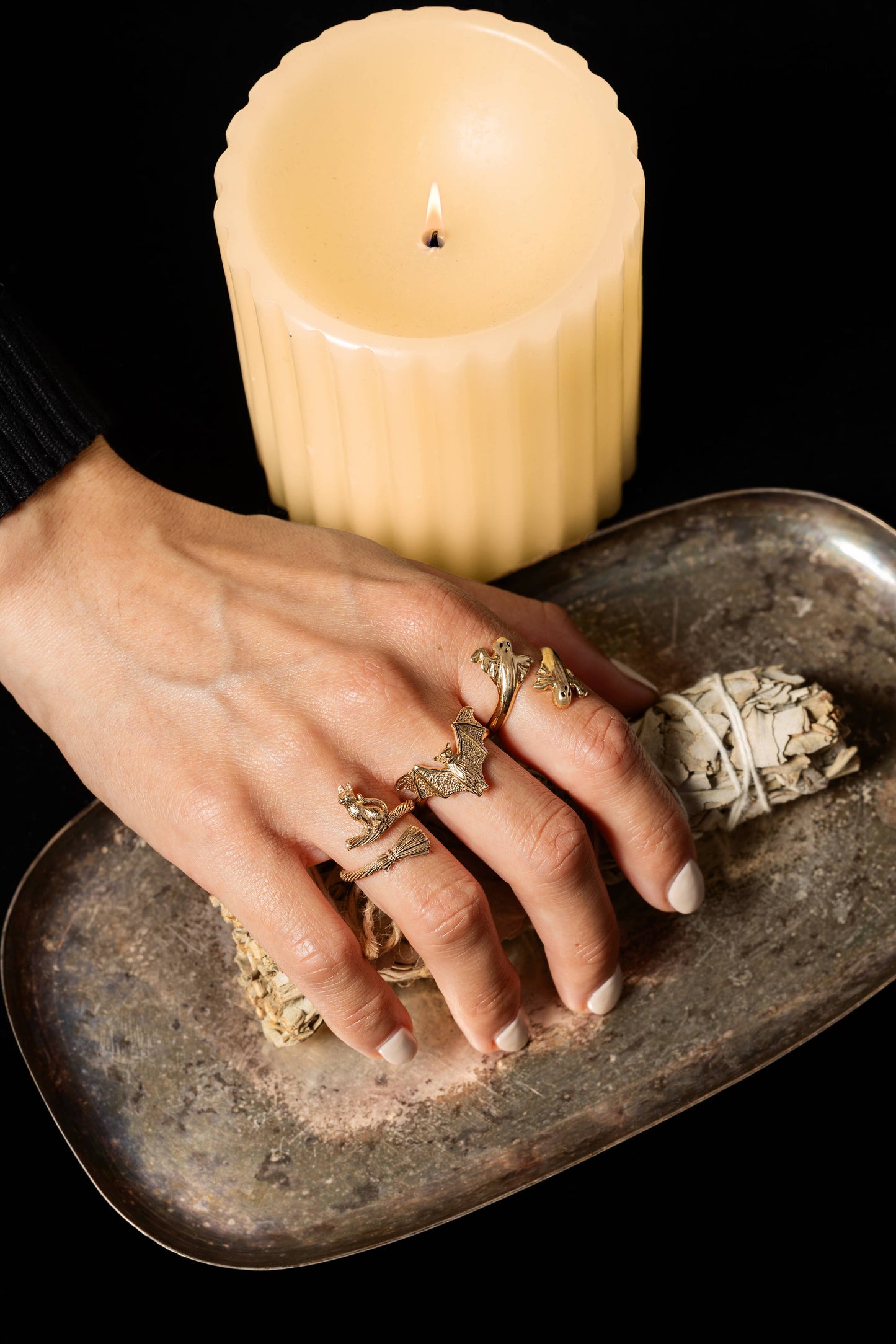Bronze Adjustable Ghost Ring