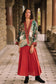 Wildheart Pixie Duster Crop Kimono w/ Unicorn & Castle