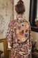 Art of Life Kimono w/ Flower Palette Print