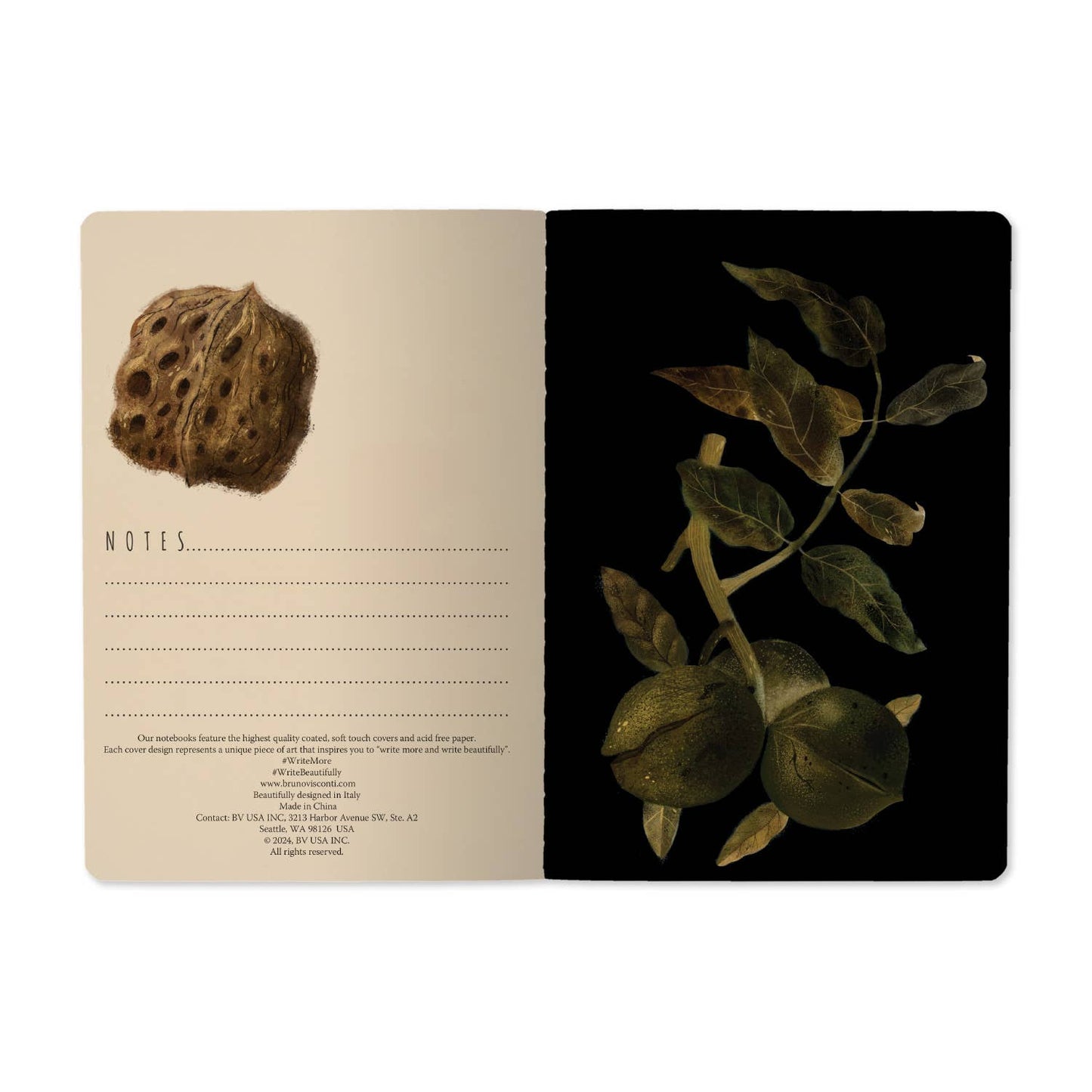 Forest Flora Notebook