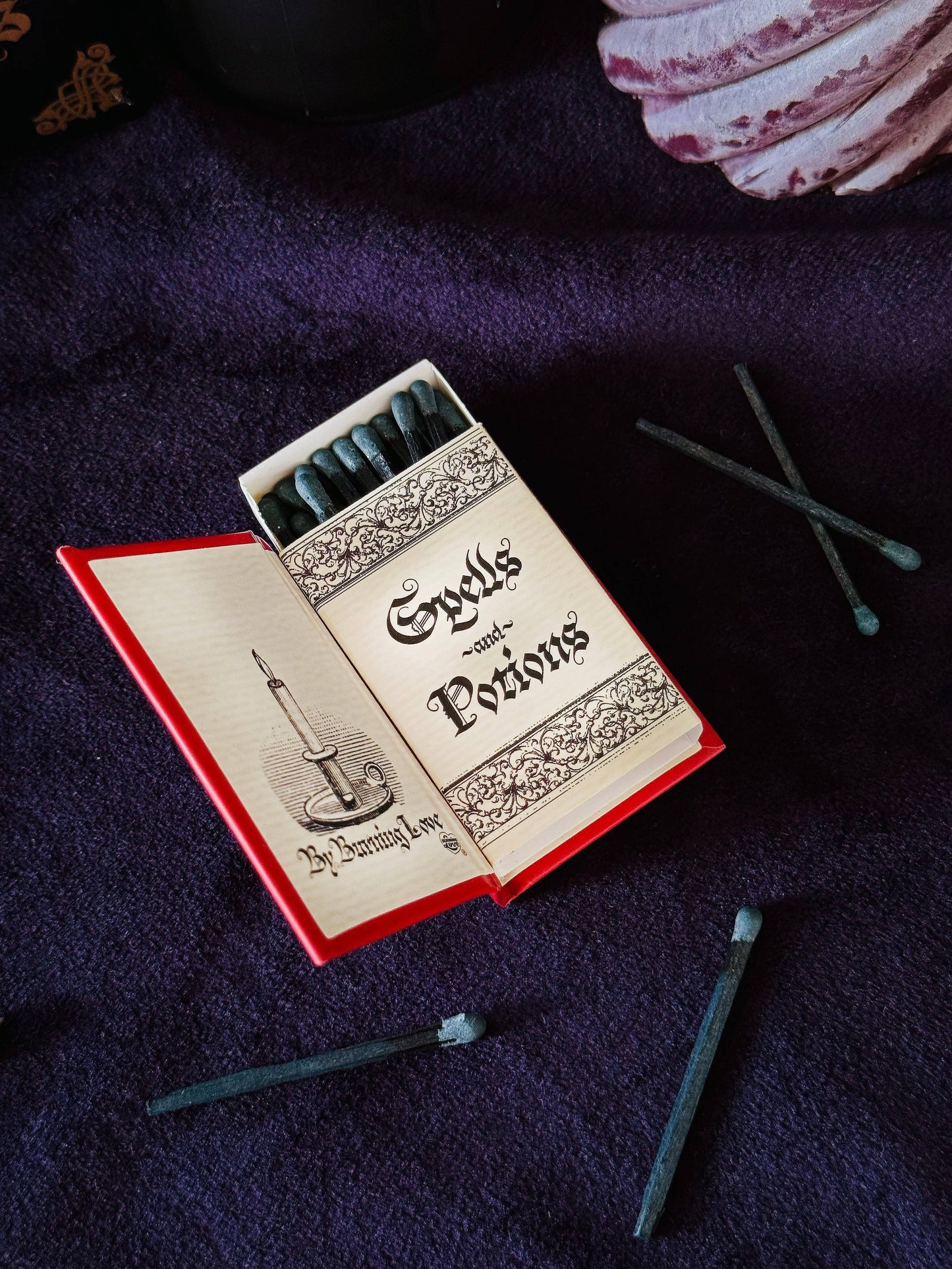 Book of Spells Safety Matches
