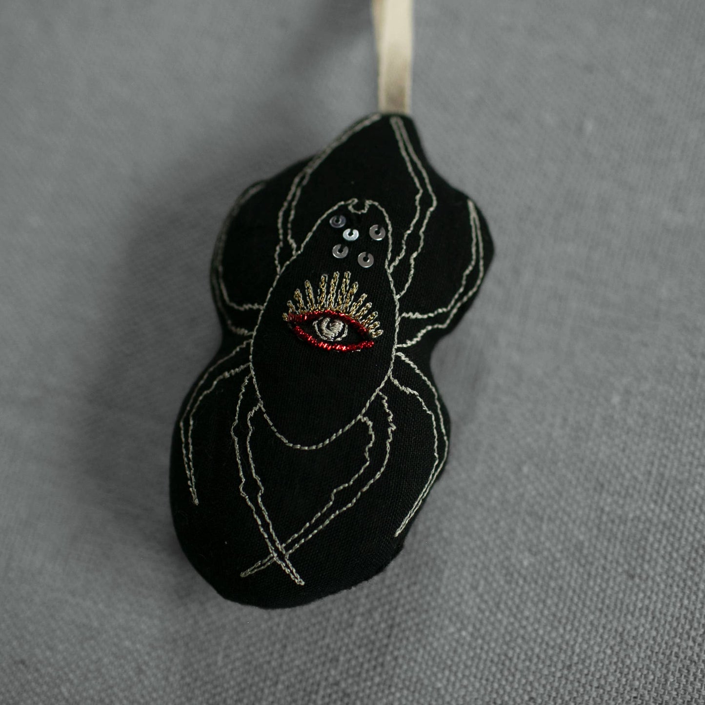 Hourglass Spiders - Cotton & Lavender filled Ornament