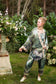 The Mythmaker Matinée Duster Kimono w/ Landscape & Unicorn