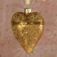 Gold Bejeweled Heart Locket Ornament
