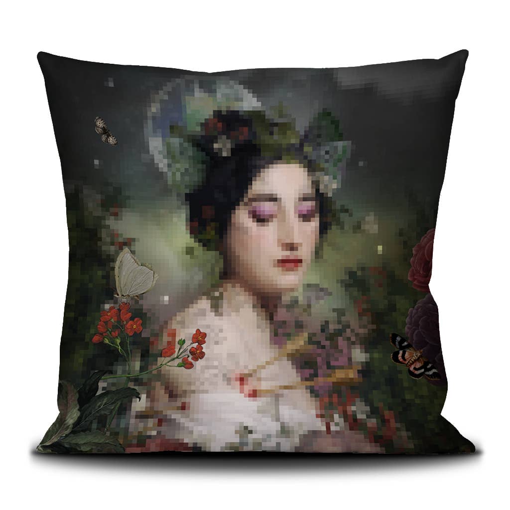 Gaia Velvet Pillow by Voglio Bene