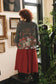 Flight of Fancy Fleece Cottage Cardigan Jacket w/Hummingbird