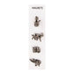 Cast Metal Cat Magnets