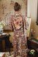 Art of Life Kimono w/ Flower Palette Print