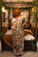 Golden Hour Opera Duster Kimono Robe w/ floral print