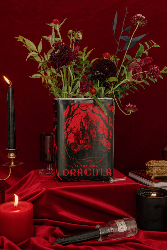 Dracula Book Vase