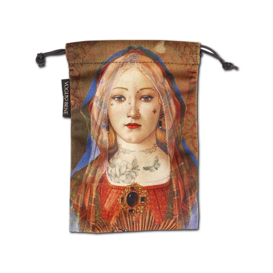Madonna Drawstring Tarot Bag by Voglio Bene