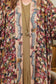 Art of Life Kimono w/ Flower Palette Print