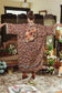 Art of Life Kimono w/ Flower Palette Print