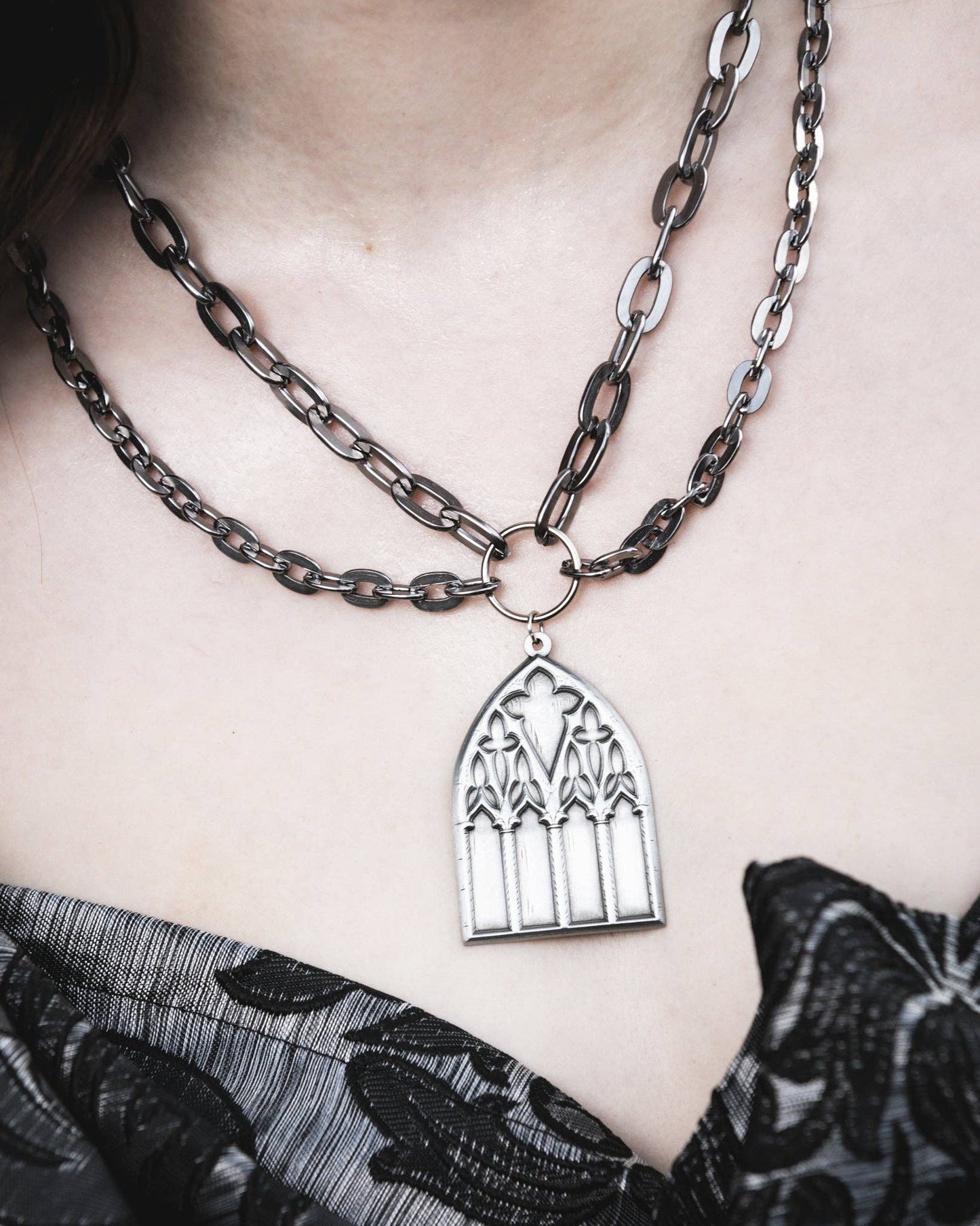 Dark Sacrament Cathedral Necklace