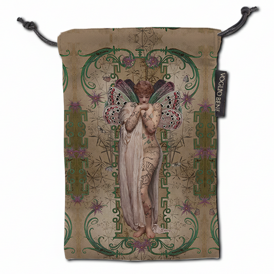 Fairy Tarot Drawstring Bag by Voglio Bene