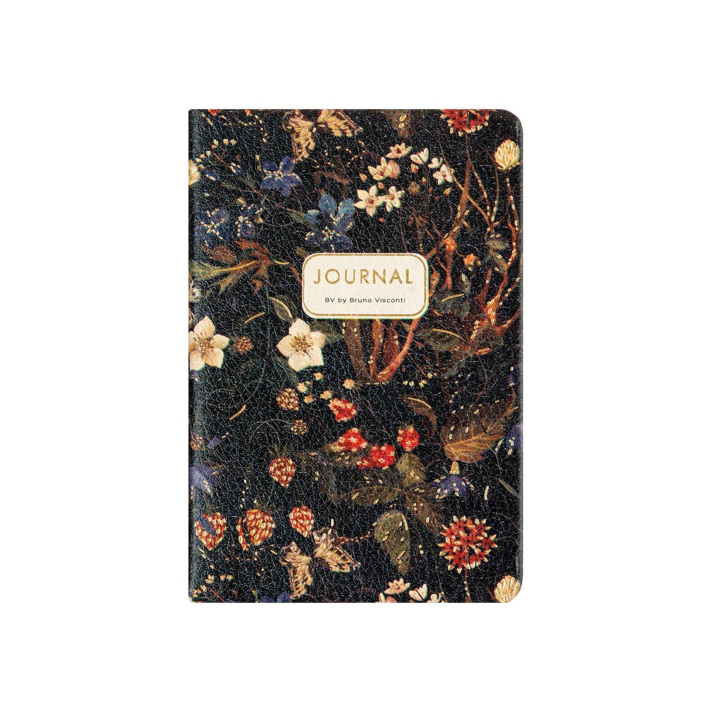 Forest Flowers Vegan Leather Pocket Planner