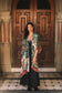 Wildheart Goddess Duster Kimono w/ Florals, Unicorn & Castle