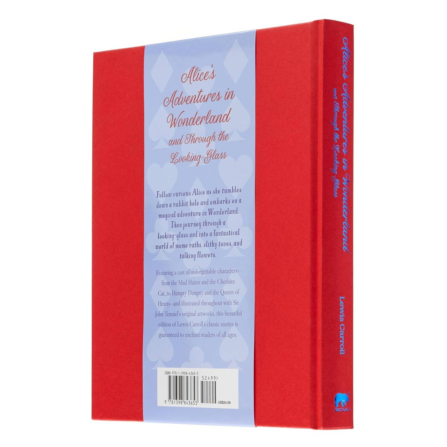 Alice’s Adventures In Wonderland & Through the Looking Glass Arcturus Deluxe (Hardcover)