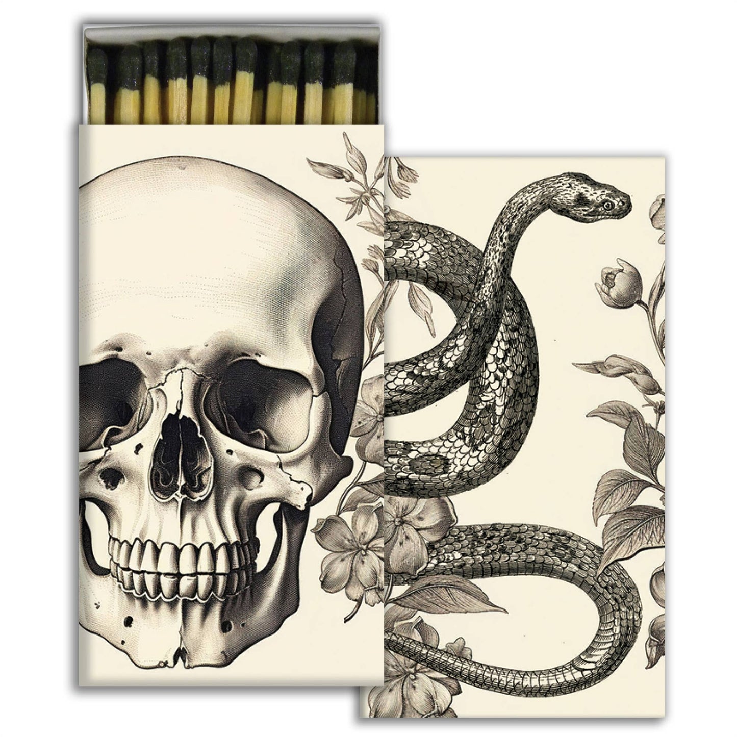 Skull & Snake Safety Matches