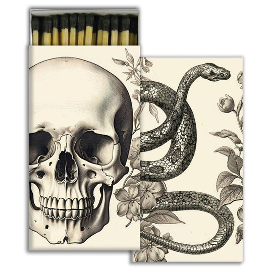 Skull & Snake Safety Matches
