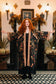 Heart of Gold Opera Duster Kimono Robe w/ Sacred Heart