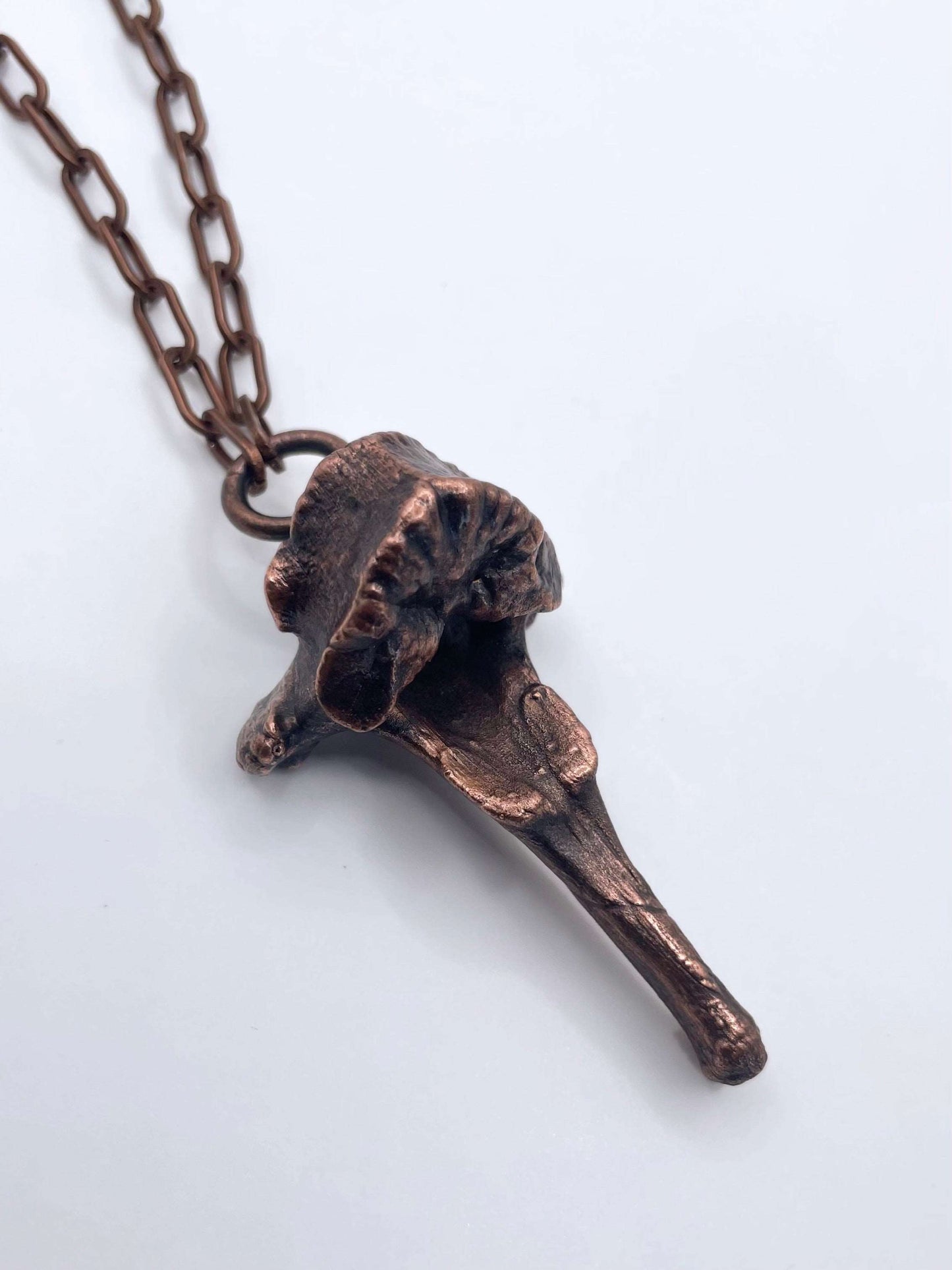 Ethically Sourced Bone and Copper Necklace by Inex Jewelry