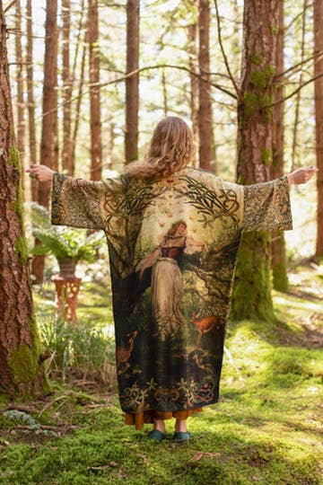 The Dawning Opera Duster Kimono Robe ft. Ophelia & Fawn