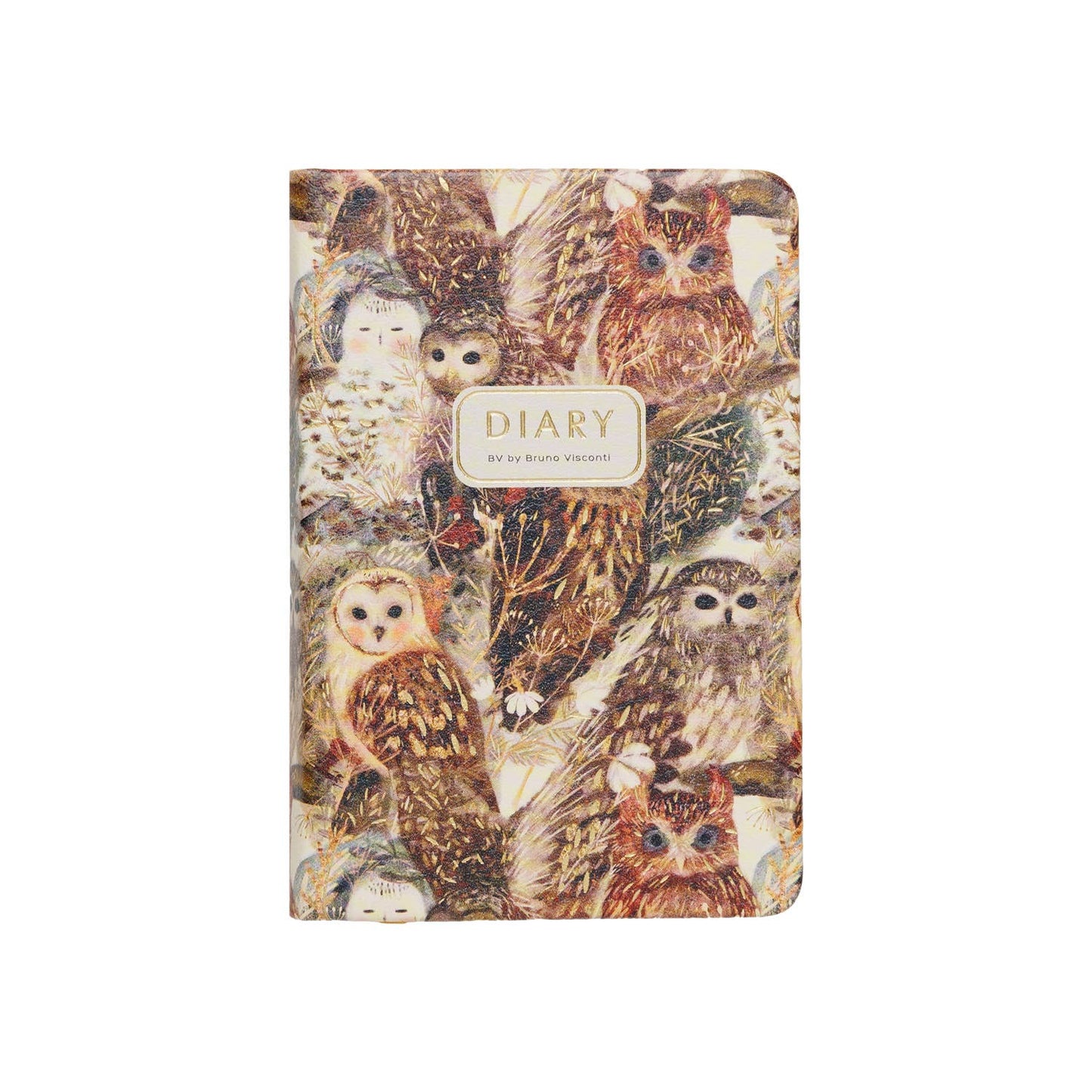 Owls Vegan Leather Pocket Planner
