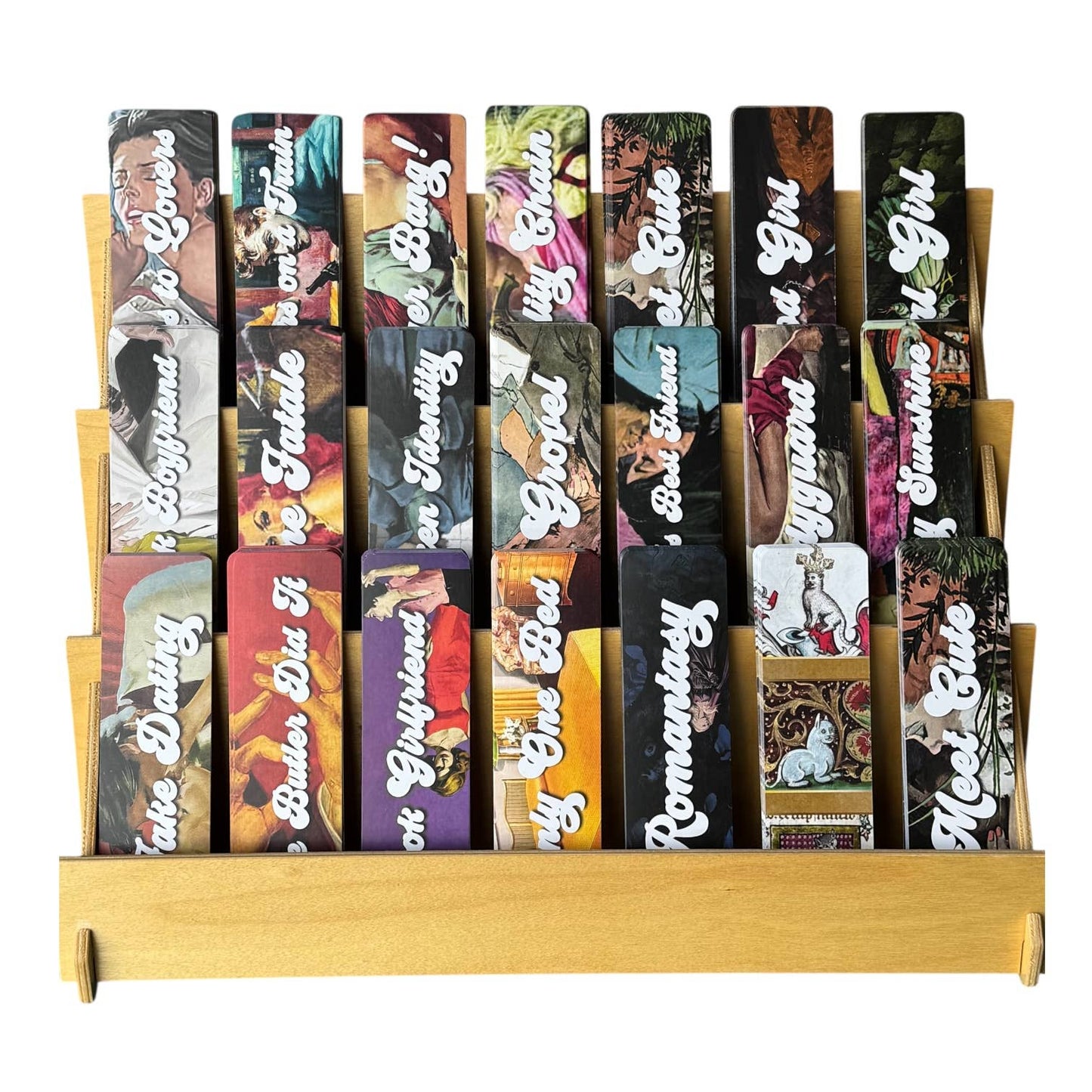 Medieval Marginalia Cats Bookmark