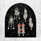 To The Death Earrings by While Odin Sleeps