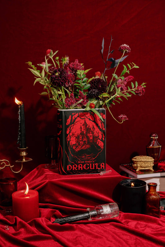 Dracula Book Vase