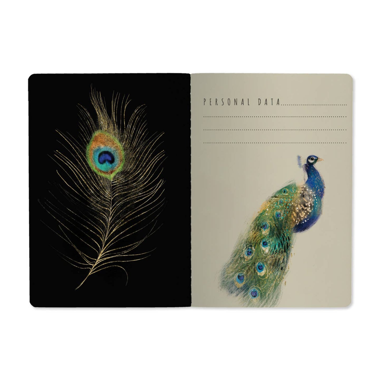 Magic Peacocks Notebook