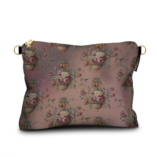 Large Marie Antoinette Velvet Pouch by Voglio Bene